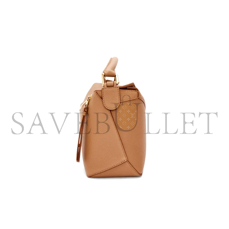 L0ew* small puzzle edge bag in soft grained calfskin a510p60x30 (24*16.5*10.5cm)